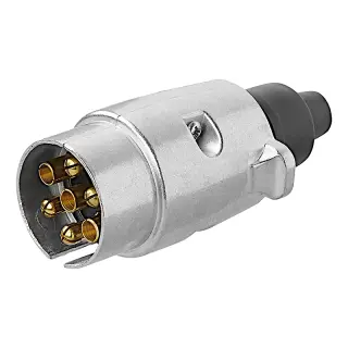 7-polige metalen connector met schroefaansluiting