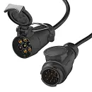 Adapterkabel 13- naar 7-polig