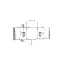 Klemset voor schroeven A 60 mm D1 60 mm D2 70 mm