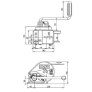 AL-KO braked cable winch BASIC type 450 A with automatic...