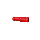 Round receptacles 35332, fully insulated, red, 0.50 -...