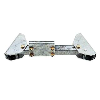 Steunwieltraverse voor tractieaansluitingen V - 3.500 kg Lengte: 515/535 mm