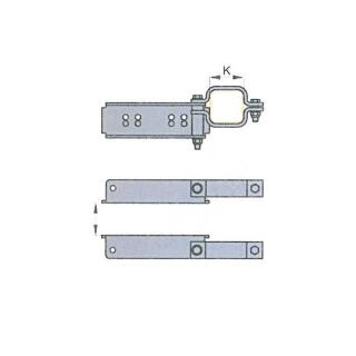 BPW stangverbinding voor asbalk 95 mm vierkant