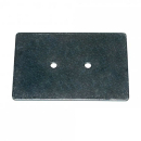 Counter plate for lashing troughs, size 1, 125 x 175 mm