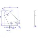 Schokbrekerbeugel 90 x 30/50 mm voor AL-KO verzinkt