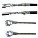 BPW Bowdenkabels in hoogte verstelbare oploopbeveiliging HL 1230 mm / GL 1530 mm, AK 1308, AK 2008