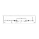 KNOTT remkabel voor KZG 35 HL 1000 mm / GL 1370 mm, M12 / M12