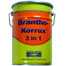 Brantho Korrux "3 in 1" 5 liter roodbruin / oxiderood RAL 3009