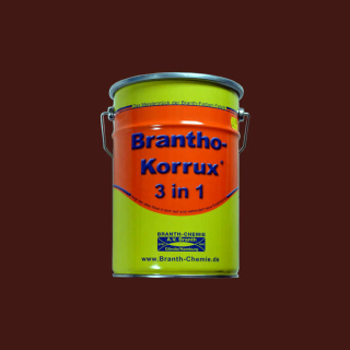 Brantho Korrux "3 in 1" 5 liter mahoniebruin RAL 8016