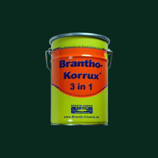 Brantho Korrux "3 in 1" 5 liter mosgroen RAL 6005