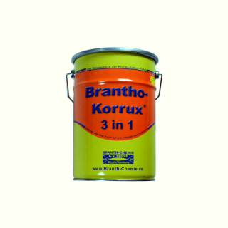 Brantho Korrux "3 in 1" 5 liter zuiver wit RAL 9010