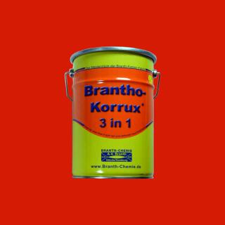 Brantho Korrux "3 in 1" 5 liter vat rood BK320 = RAL 3028