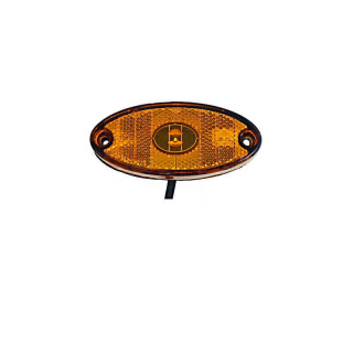 Flatpoint 2 yellow DC 0.5m side marker light LED