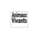 Zelfklevend etiket 400 x 380 mm "Animaux vivants"