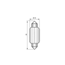 Adorno Narva 12 V, 21 W SV 8,5-8 / 15 x 41 mm