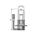 Pære Narva H3 12V 55W stikkontakt PK22s