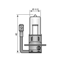 Ampoule Narva H3 HD 24 / 70W douille PK22s + 100%