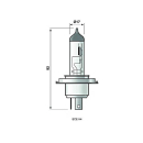 Halogène H4 HD NARVA 24V 75 / 70W