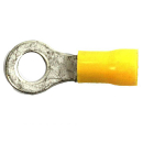 Ring cable lug M5 yellow 4.0-6.0mm