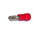 Flat receptacle 2.8mm red 0.5-1.0mm