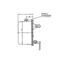 Single-acting hand pump, output 19 ccm, pressure 180 bar