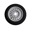 Compleet wiel 100 km / u banden 155 / 70R12 velg 4.5 J-12