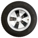 Alu-compleet wiel 185R-14C 8PR lichtmetalen velg 6Jx14,...