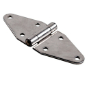 Stainless steel hinge, isosceles 50 x 140 mm