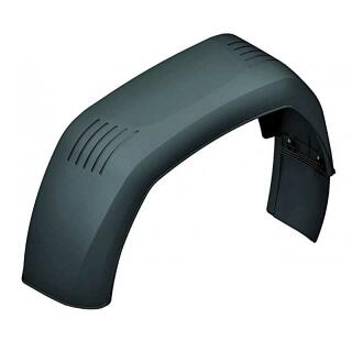 Spatbord EA zwart B240 S800 H380 RECHTS