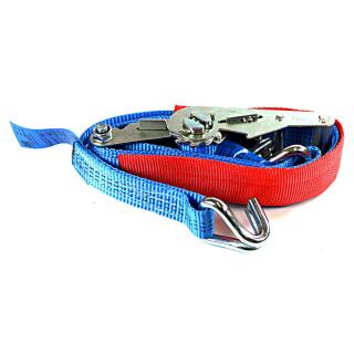 Spanband 1500 daN breedte 35 mm FE 0,25 m draadhaak 4,0 m