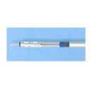 Aluminium vergrendelingsstang zonder beschermslang 1550-2050 mm pen Ø 19 mm met sleuf