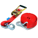 Lashing strap 2500 daN width 50mm FE 0.5m snap hook