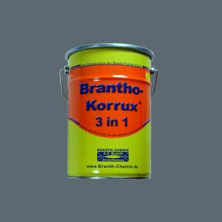 Brantho Korrux "3 in 1" 5 liter blauwgrijs RAL 7031