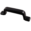 Handgriff Lochabstand 160 mm schwarz Gummi