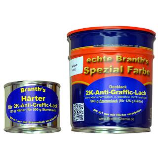 BRANTHs 2K-Anti-Graffic 500 g basislak & 125 g verharder zijdemat