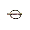 Perno a scatto, zincato Bullone: ??4,5 mm x 37 mm