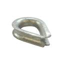 Wire rope thimble DIN 6899A galvanized for rope