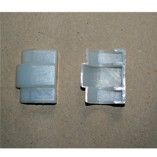 Nylon halve doppen voor buishouder Ø 20 mm