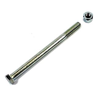 Axle cpl. Moeder vz. Lengte 160 mm, Ø 12 mm