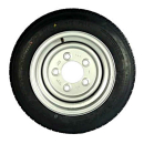 Ruota completa 155 / 70R12 attacco 5/94/140