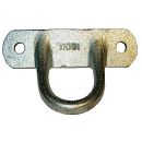 Galvanized tie-down handle without spigot mount