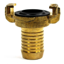 Water hose fitting with hose connector