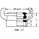 Raccordo tubo acqua 1/4 "IT, MS