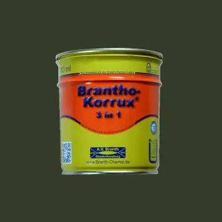 Brantho Korrux "3 in 1" 0,75 liter blik flessengroen RAL 6007