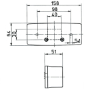 Jokon 510/516 BBS (K) L sinistra, lampada a tre camere...