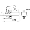 Albe Berndes EM 80 V wersja F 60 mm kwadratowy M10