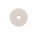 Nittepude lavet af remmateriale, 18 mm, farve: beige