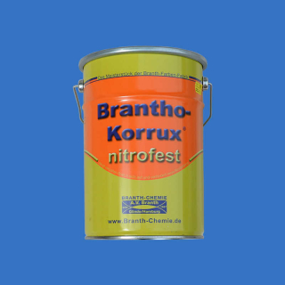 Brantho Korrux "nitrofest" 5 liter blik lichtblauw RAL 5012
