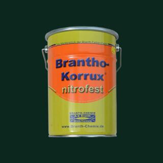 Brantho Korrux "nitrofest" 5 liter bak mosgroen RAL 6005
