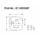 Geka driekamerlamp BBS 123/5 zonder kentekenverlichting